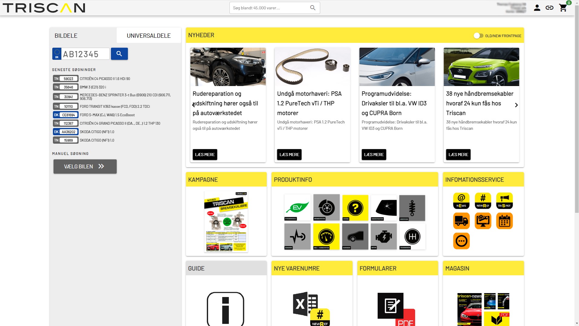 TRICAT – katalog og adgang til nyttig information