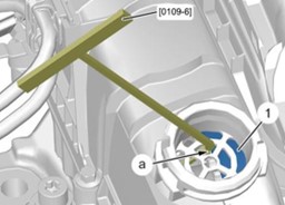 G-0109-6 timing belt tool in use PSA